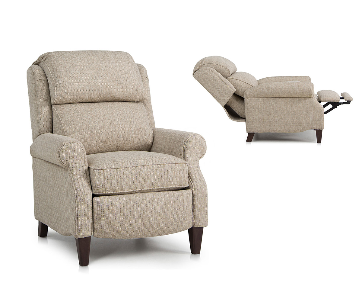 Tan recliner chair
