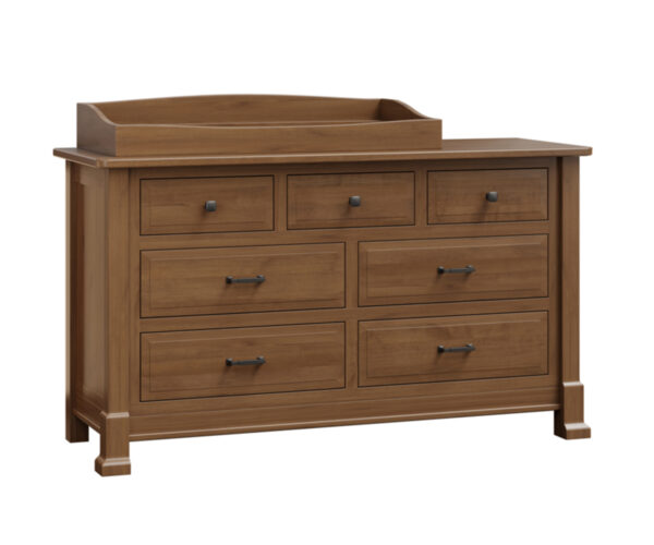 Mackenzie 7 Drawer Dresser With Changing Box Top Option