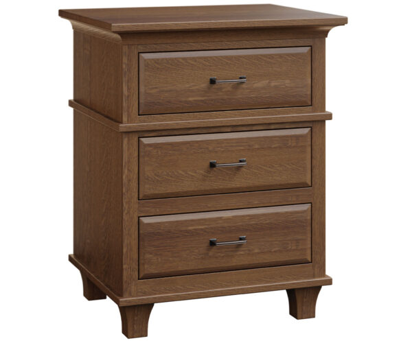 Rockwell 3 Drawer Nightstand