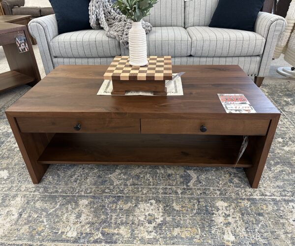 Modern Walnut Coffee Table