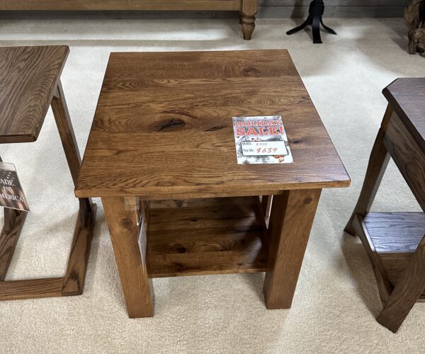 Timber Mission End Table