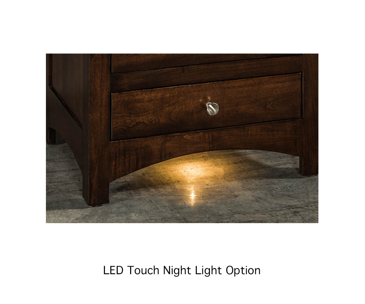 Houston 3 Drawer Nightstand - Image 5
