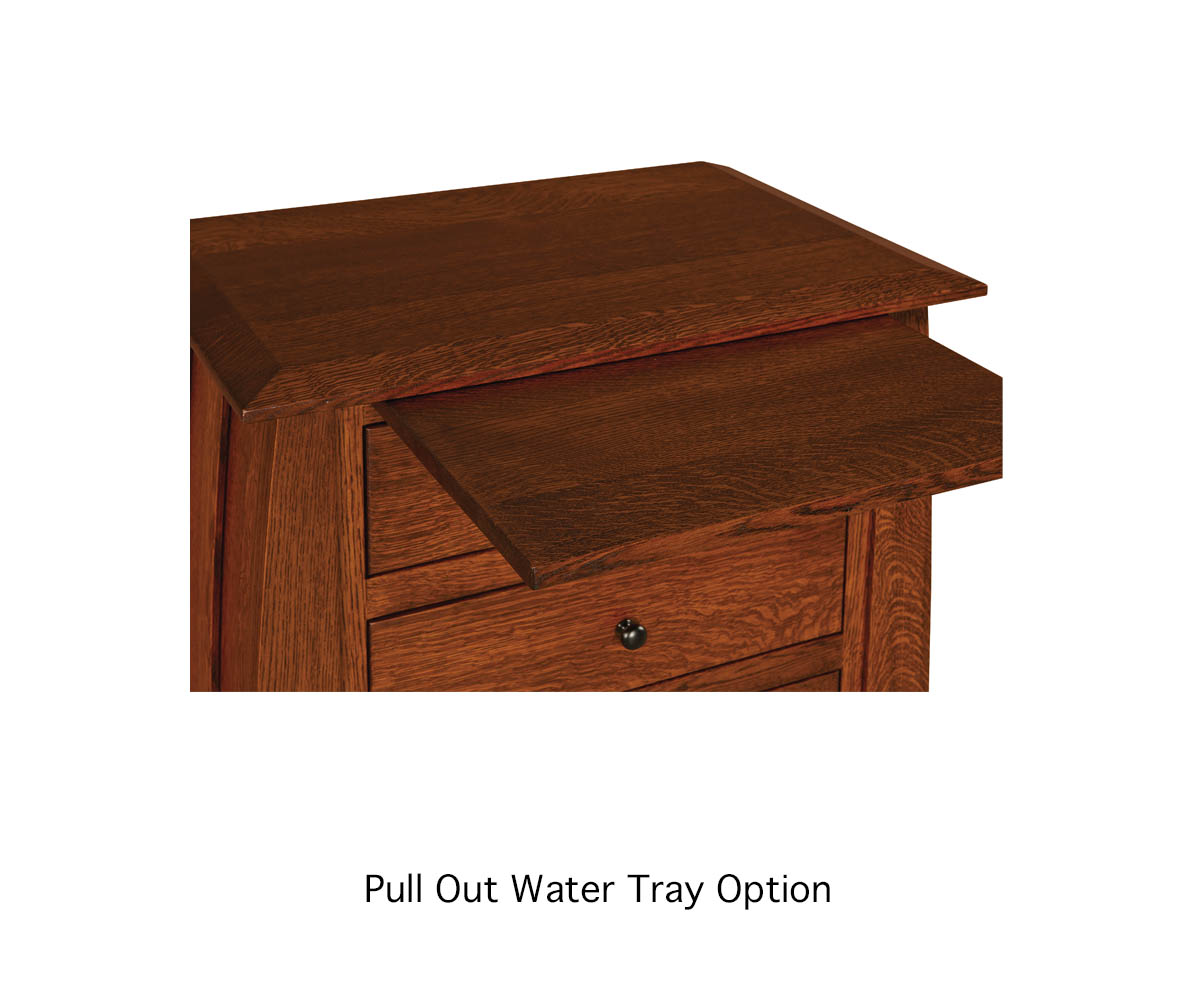 Flush Mission 3 Drawer Nightstand - Image 4