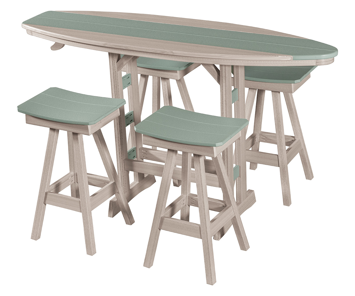 Surfboard Table Bar Height - Image 2