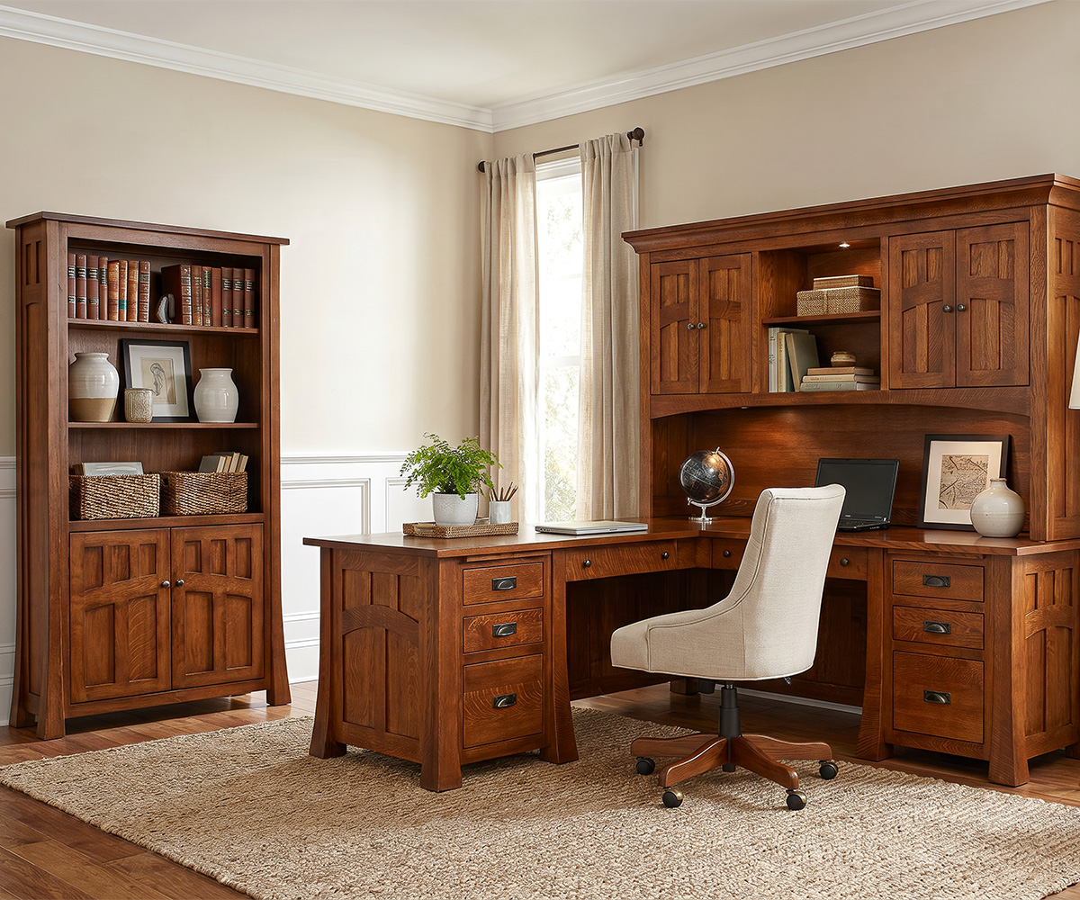 Bridgefort Mission collection at Oak Creek Furniture