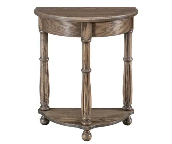 Royal Ridge Half Round Table