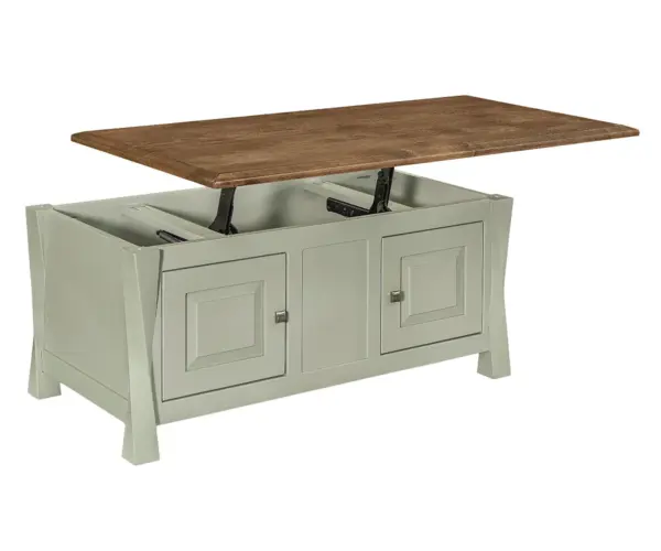 Lenexa Enclosed Lift Top Coffee Table