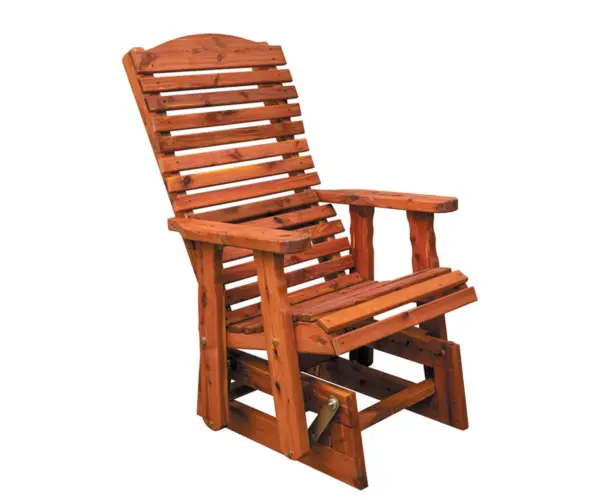23" Slat Back Glider