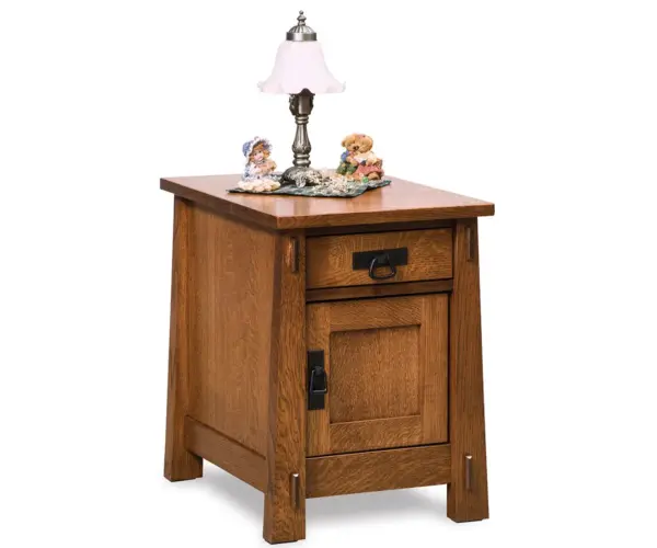 Modesto Enclosed End Table
