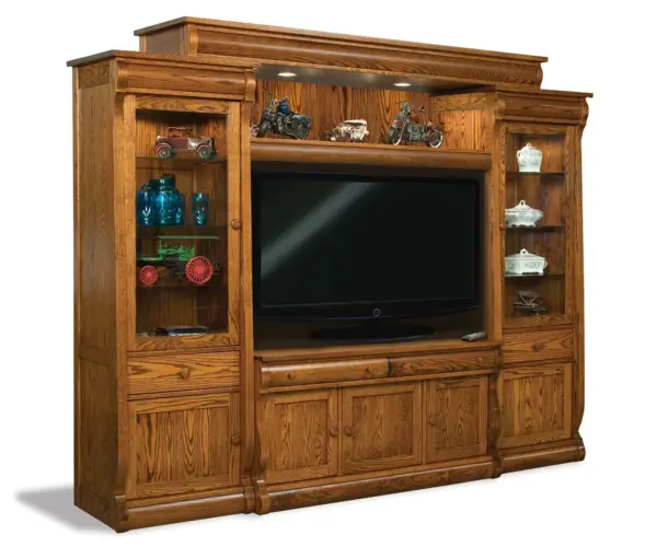 Old Classic Sleigh 6 Piece Wall Unit