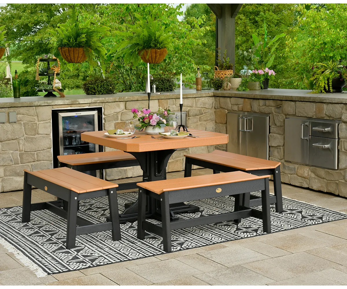 41" Square Table - Bar Height - Image 2
