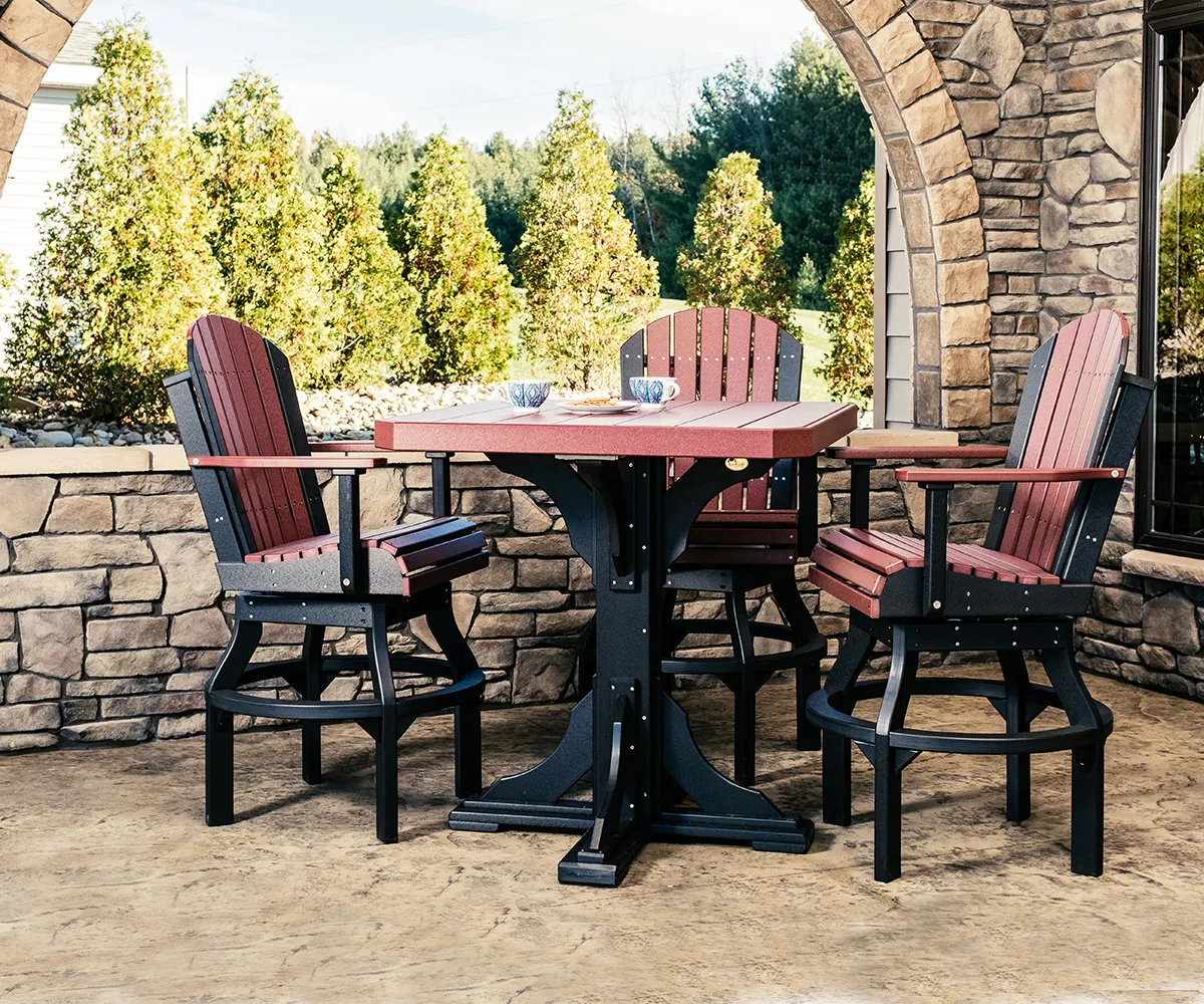 41" Square Table - Bar Height - Image 4