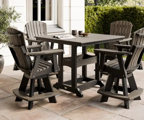 44" Square Classic Table Dining Collection - Counter Height