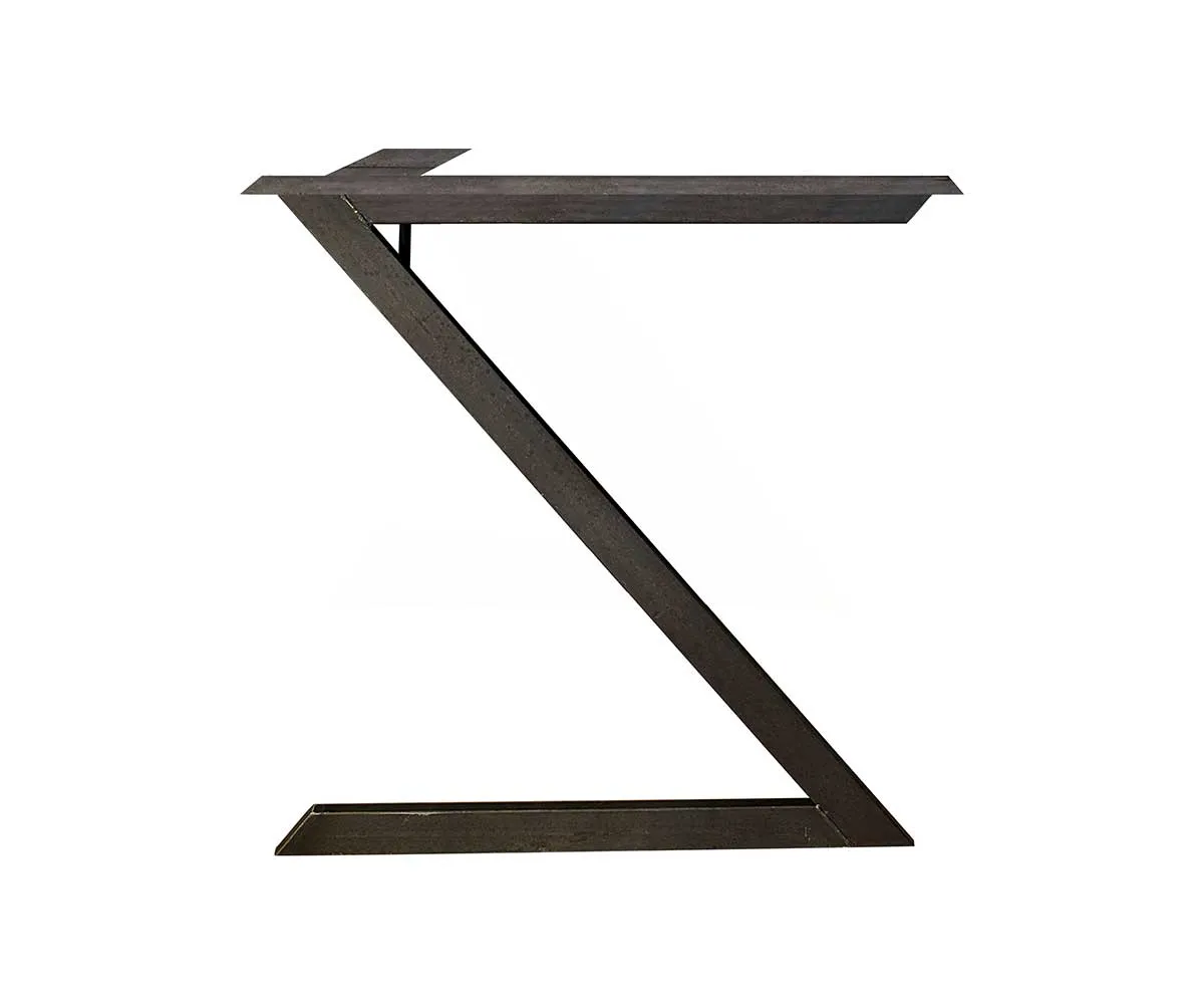 Live Edge Dining Table with Z Base - Image 3