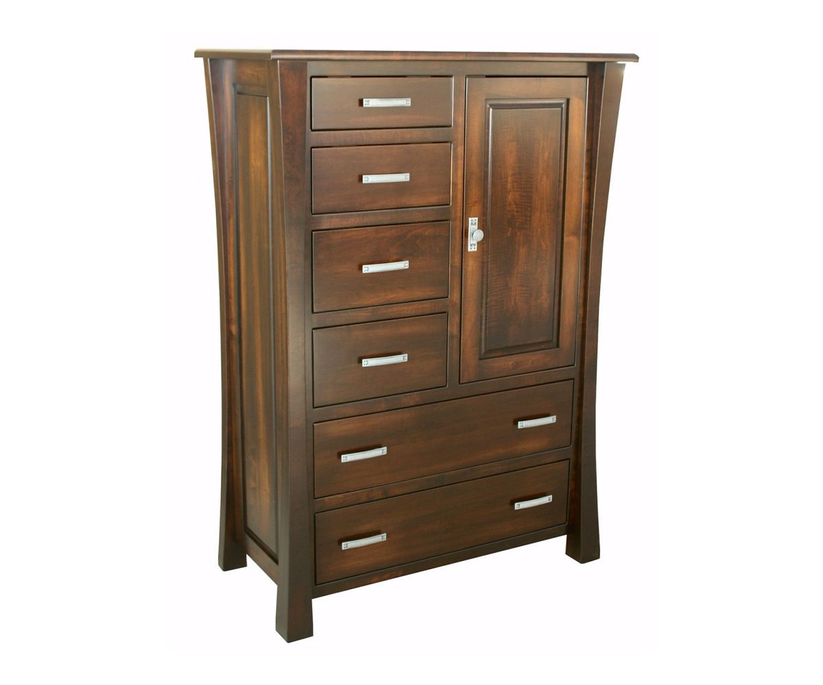 Vandalia Gentleman's Chest Oak Creek Amish Furniture